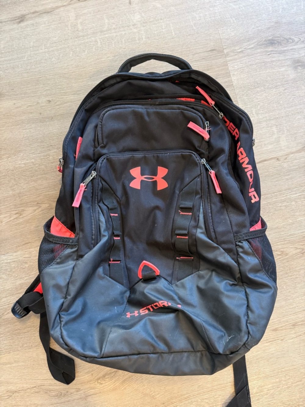 Under Armour Black & hot pink Women's Backpack